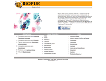 Tablet Screenshot of biopur.com.ar