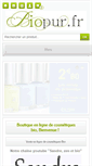 Mobile Screenshot of biopur.fr